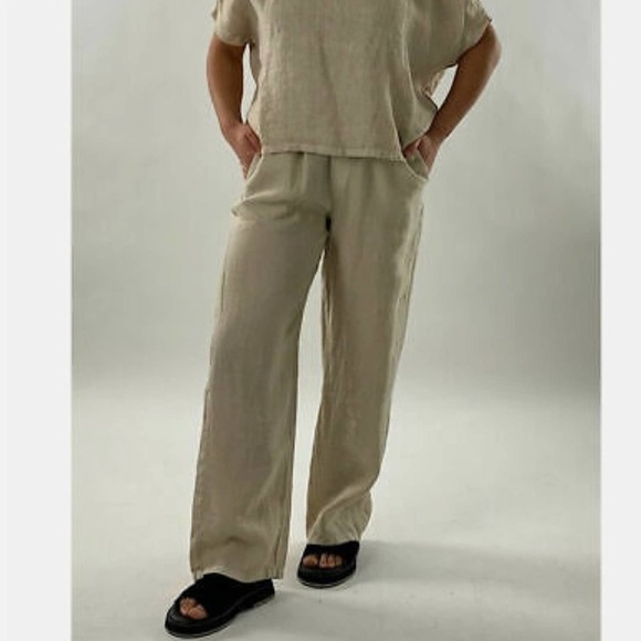Elemente Clemente linen pants size 2 - Picture 1 of 7